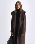 Fireladyfur Women's Hooded Cape | Australian Wool & Cashmere Blend"Magic World" - variant_title