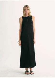 Fireladyfur Women's Imported Acetate Wool A - Line Dress"Corridor Stride" - variant_title