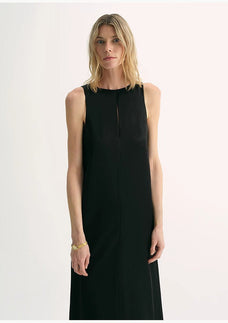 Fireladyfur Women's Imported Acetate Wool A - Line Dress"Corridor Stride" - variant_title