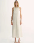 Fireladyfur Women's Imported Acetate Wool A - Line Dress"Corridor Stride" - variant_title