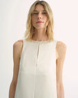 Fireladyfur Women's Imported Acetate Wool A - Line Dress"Corridor Stride" - variant_title
