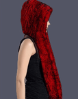 Fireladyfur Women's Luxurious Rex Rabbit Fur Snow Hat & Scarf Neck Warmer - variant_title