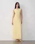 Fireladyfur Women's Merino Wool Knit Dress"Island Letters" - variant_title
