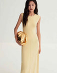 Fireladyfur Women's Merino Wool Knit Dress"Island Letters" - variant_title