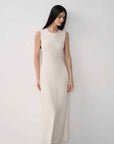 Fireladyfur Women's Merino Wool Knit Dress"Island Letters" - variant_title