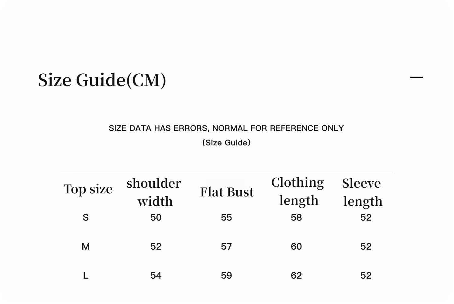 Firelady Fur women’s merino wool knit top size guide
