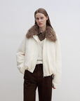 Fireladyfur Women's Parka with Tuscan Fur Collar & Removable Lining"Johnny" - variant_title