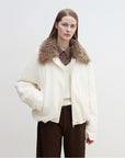 Fireladyfur Women's Parka with Tuscan Fur Collar & Removable Lining"Johnny" - variant_title