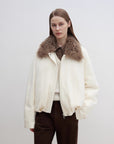 Fireladyfur Women's Parka with Tuscan Fur Collar & Removable Lining"Johnny" - variant_title