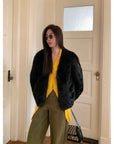 Fireladyfur Women's Pink Tuscan Sheepskin Coat“Babylon Phantom Nights” - variant_title