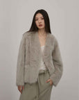 Fireladyfur Women's Pink Tuscan Sheepskin Coat“Babylon Phantom Nights” - variant_title
