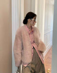 Fireladyfur Women's Pink Tuscan Sheepskin Coat“Babylon Phantom Nights” - variant_title