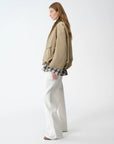Fireladyfur Women's Retro Plaid Cotton Short Jacket | Loose Fit "Monsoon Climate" - variant_title