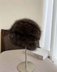 Fireladyfur Women's Reversible Genuine Mink Fur Knit Winter Hat - variant_title