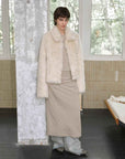Fireladyfur Women's Soft & Warm Short Wool Sheepskin Coat“Blackmoon Berlin” - variant_title