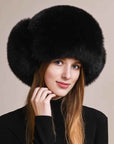 Fireladyfur Women's Solid Earmuffs Hat in a Classic Style - variant_title