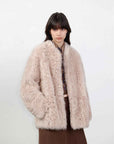 Fireladyfur Women's Tuscan Sheepskin Coat“Morning Mist Fairy” - variant_title
