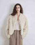 Fireladyfur Women's Tuscan Sheepskin Coat“Morning Mist Fairy” - variant_title