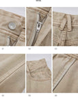 Fireladyfur Women's Vintage Washed Straight Leg Denim "Meteorite Fragments" - variant_title