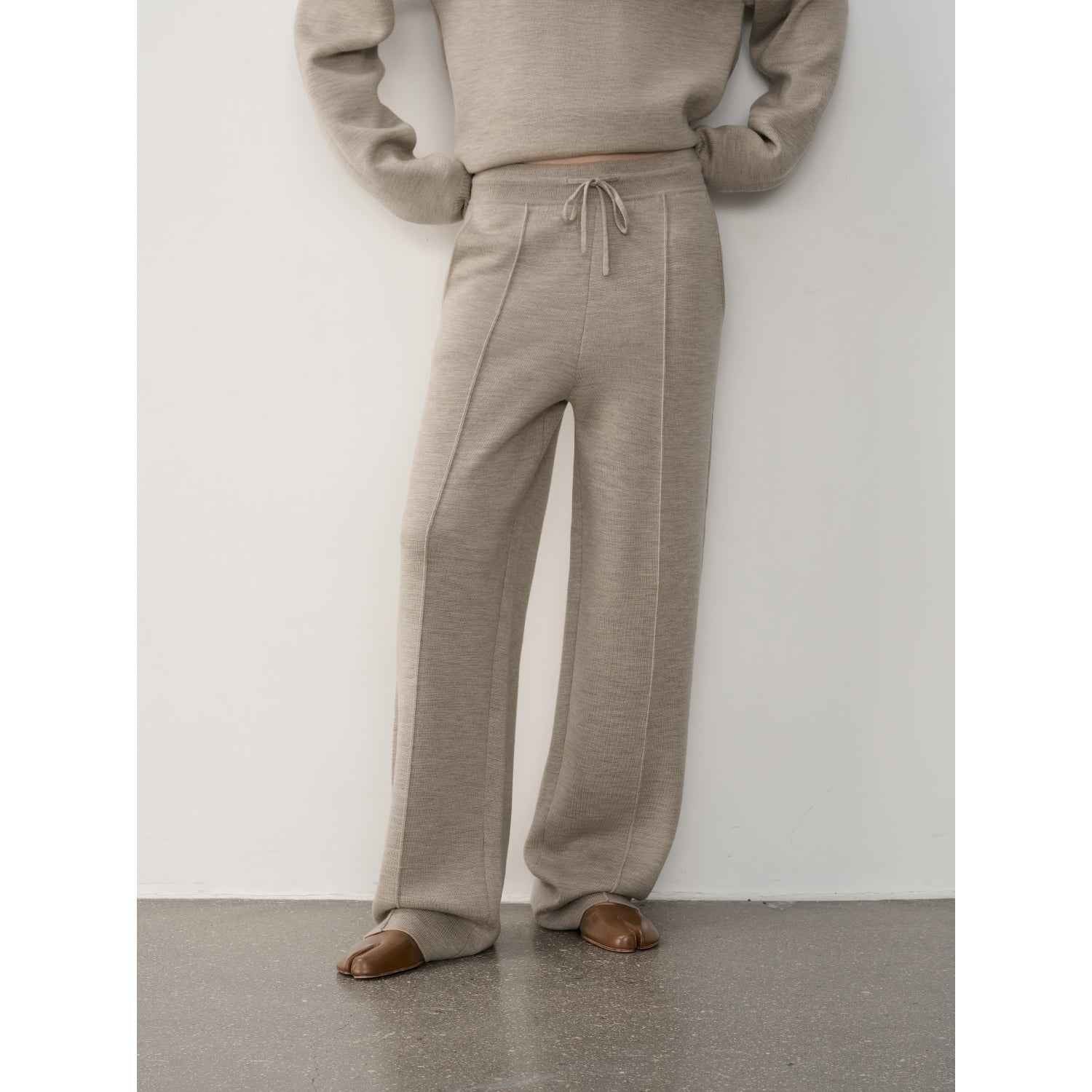 Fireladyfur Women's Wool Knit Hooded Set"Urban One" - variant_title