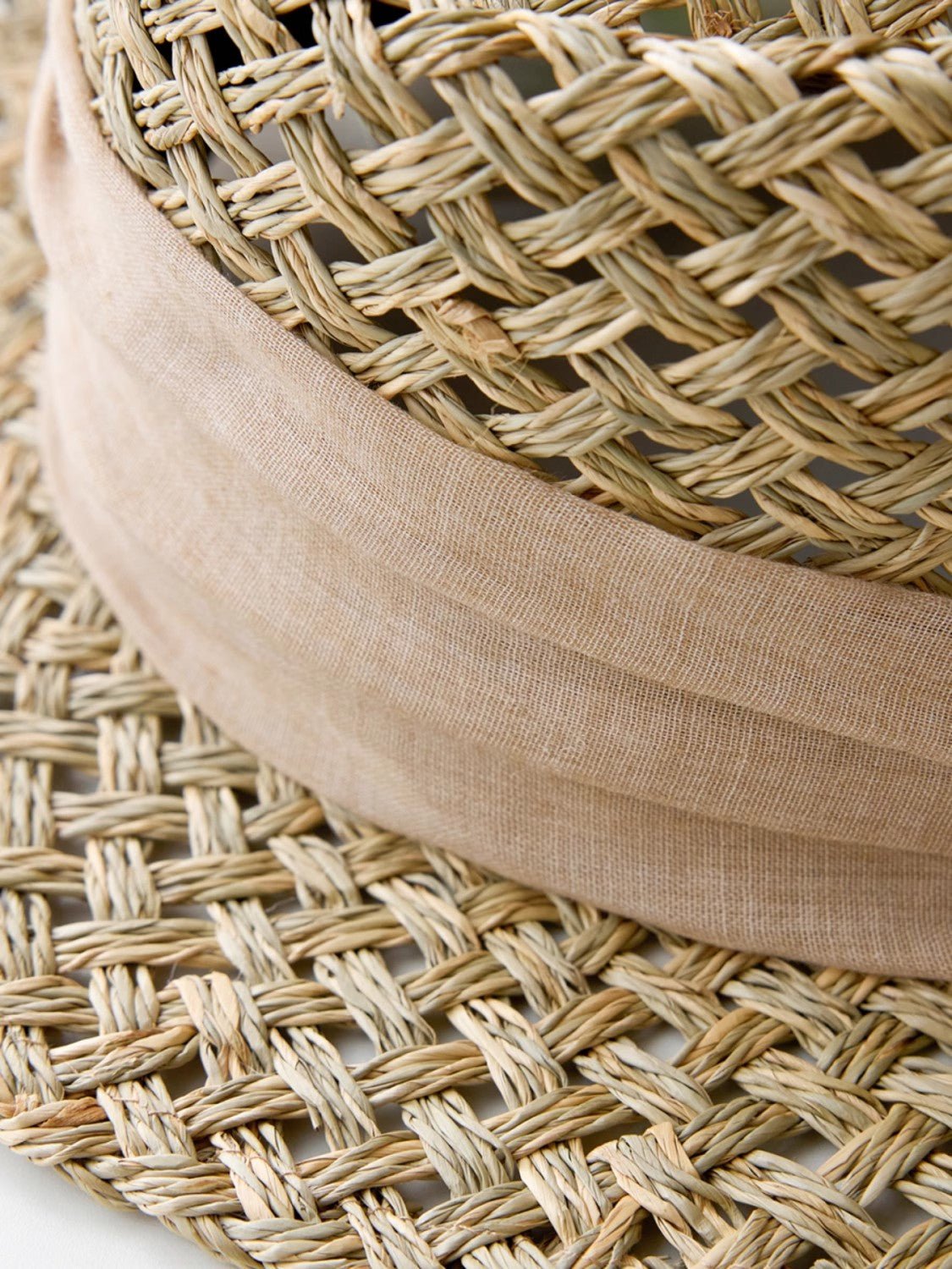 Fireladyfur Women's Woven Sun Hat with Concave Top and Elastic Waist for Summer - variant_title