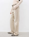 "Flare Mark" Retro all - season slim - fit versatile floor - length washed flared jeans - variant_title
