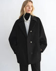 Fleeting Memories cashmere wool short coat with bat sleeves product image 06