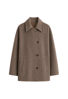 Fleeting Memories cashmere wool short coat with bat sleeves product image 08