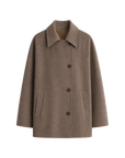 Fleeting Memories cashmere wool short coat with bat sleeves product image 08