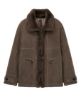 Glam Belle Tuscan curly wool shearling jacket product image 05
