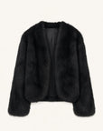 Gone with the Wind Dark Charcoal Gray SagaFurs fox fur coat product view