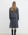 "Graduate" Machine Washable Wool Polo Neck Sweater Preppy Vintage Top - variant_title