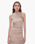 "Half Summer Ball" Fine Wool Blend Sleeveless Slit Long Knit Dress - variant_title