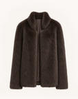 Heartbeat Mark Pasto's True Colors Toscana shearling short coat product cutout