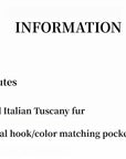 Heartbeat Mark Toscana shearling coat materials and product information