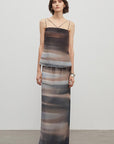 Heavy High - density Silk Luxury High - end Skirt for Women"Above the Flying Clouds" - variant_title