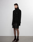 Heavy wool wool edged exquisite high - end small fragrant style jacket for women - variant_title