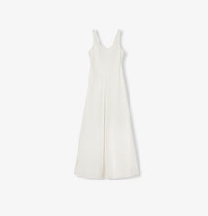 High Density Modal Mulberry Silk Insert U - neck Vest Dress"Simple Love" - variant_title