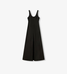 High Density Modal Mulberry Silk Insert U - neck Vest Dress"Simple Love" - variant_title