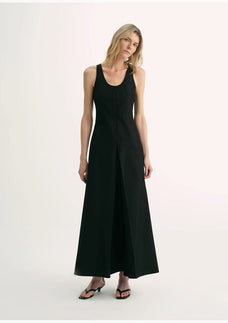 High Density Modal Mulberry Silk Insert U - neck Vest Dress"Simple Love" - variant_title