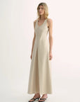 High Density Modal Mulberry Silk Insert U - neck Vest Dress"Simple Love" - variant_title