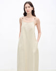 "Island Walk" Cotton Beaded Sling Dress - variant_title