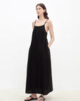 "Island Walk" Cotton Beaded Sling Dress - variant_title
