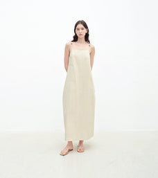 "Island Walk" Cotton Beaded Sling Dress - variant_title