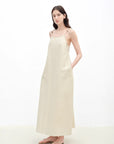 "Island Walk" Cotton Beaded Sling Dress - variant_title