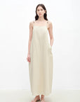 "Island Walk" Cotton Beaded Sling Dress - variant_title