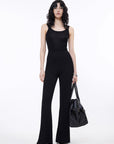 Knitted bootcut trousers, glutinous rice trousers, pit striped casual trousers - variant_title