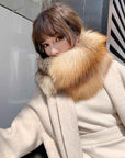 Kopenhagen Auction House Grade Whole Red Fox Fur Magnetic Buckle Scarf - variant_title