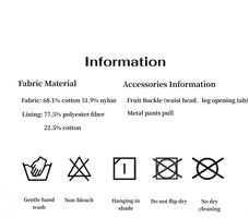"Leisure First" Personalized three - dimensional large patch pocket straight wide - leg work trousers - variant_title
