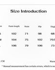 "Leisure First" Personalized three - dimensional large patch pocket straight wide - leg work trousers - variant_title